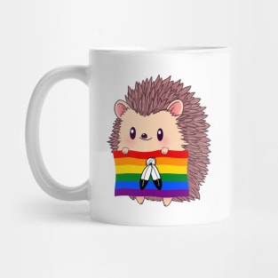 Hedgehog Two-Spirit Pride Mug